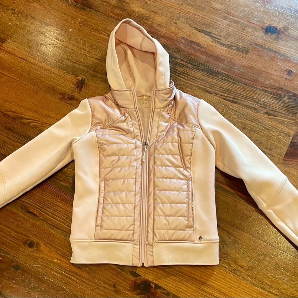 CALIA by Carrie Underwood Pale Pink Puffer Jacket